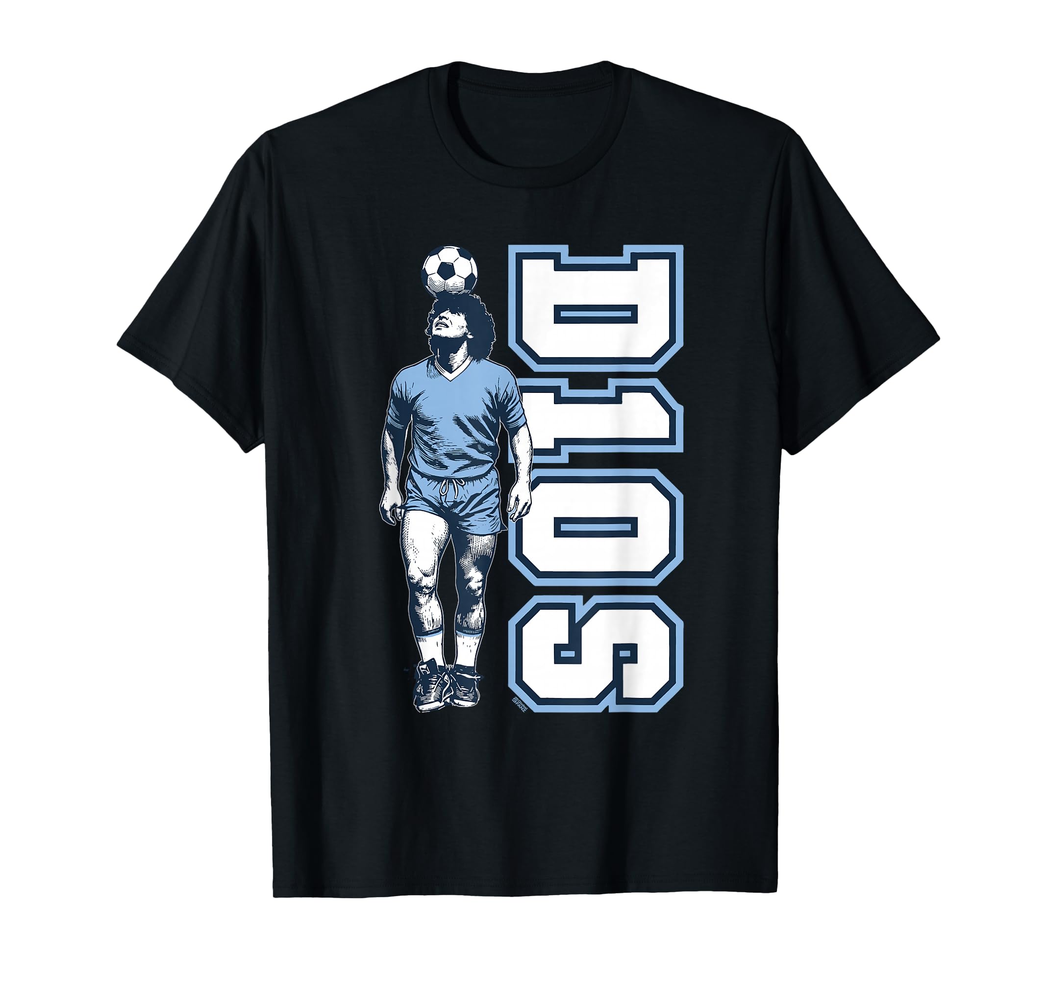Diego Maradona Headball D10S Dios T-Shirt - Casual Everyday Wear Men Women