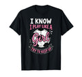 I Know I Play Like Soccer Lover T-Shirt - Graphic Print Unisex