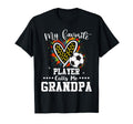 My Favorite Soccer Player Calls Me Grandpa T-Shirt - Graphic Print Unisex