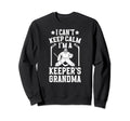 Im Hockey Keeper Grandma Ice Hockey Sweatshirt - Trendy Graphic for Adults