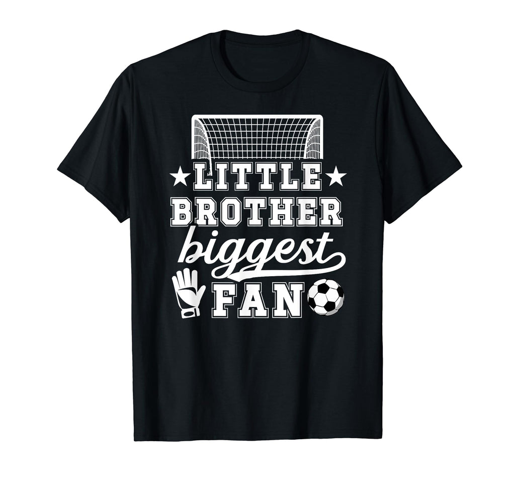Little Brother Soccer Goalie Brother T-Shirt - Minimalist Print Unisex
