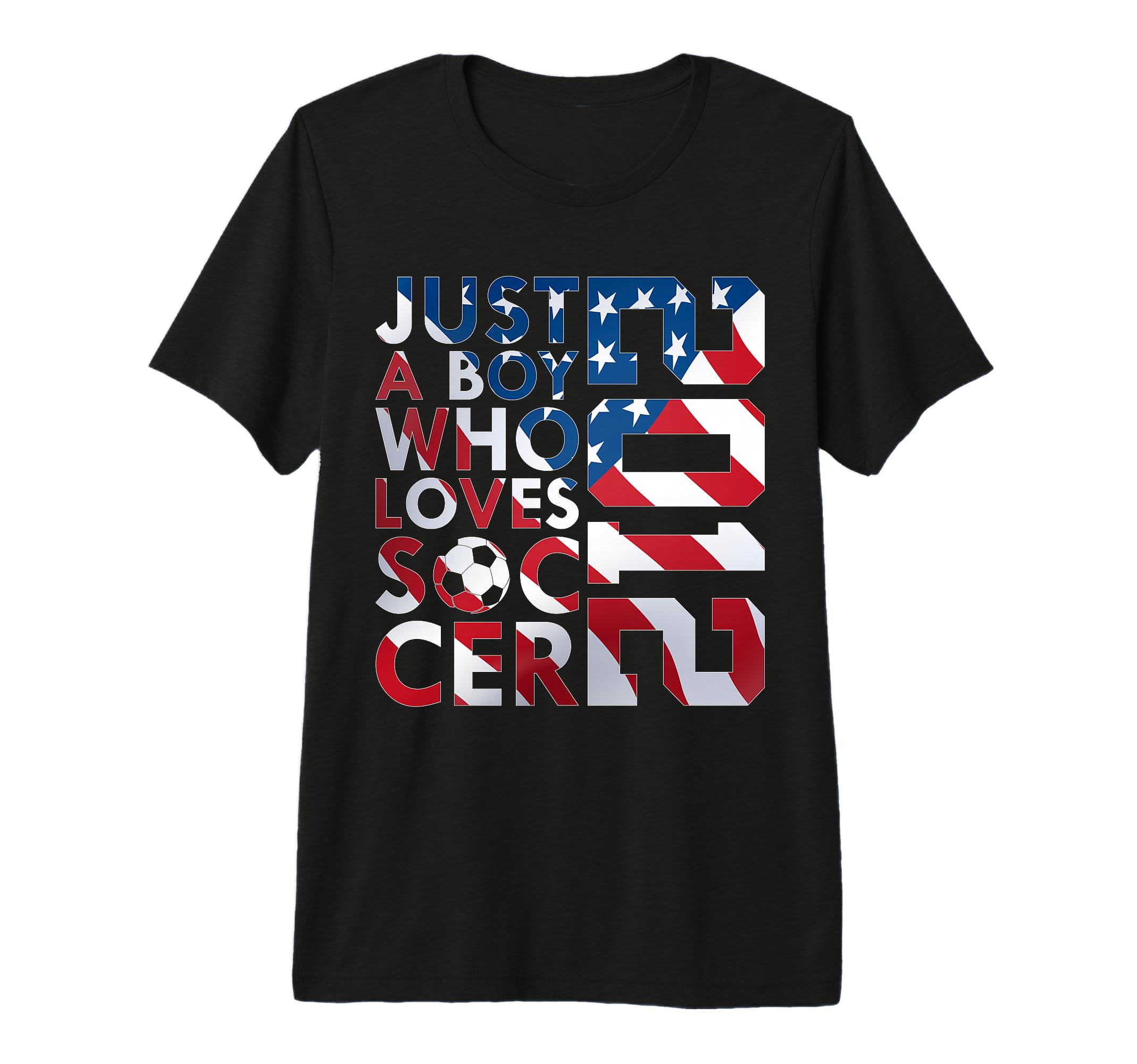 Mens 2012 Just Who Loves Soccer 14Th T-Shirt - Streetwear Style for Adults