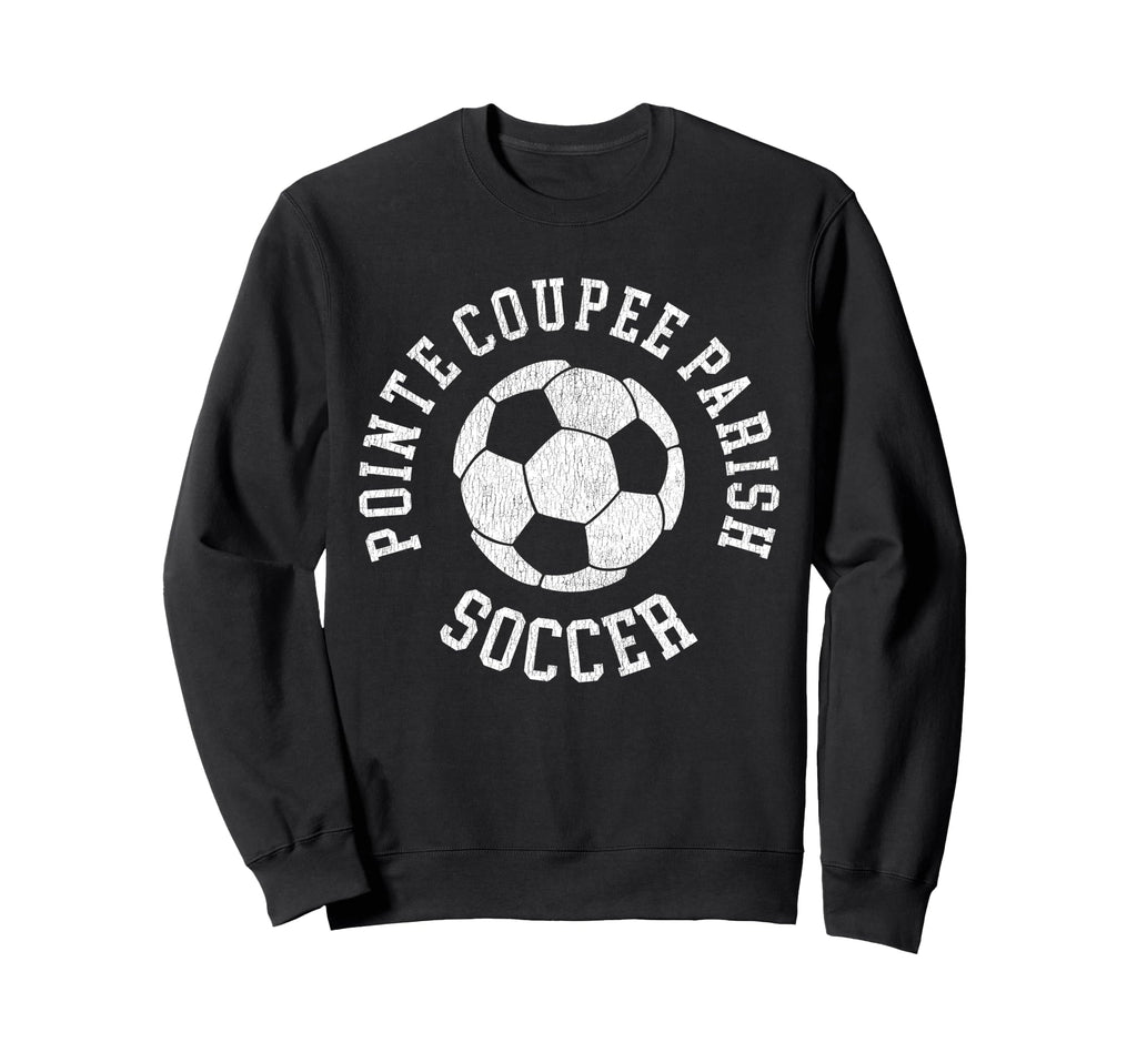 Pointe Coupee Parish Soccer Sweatshirt - Aesthetic Graphic Unisex