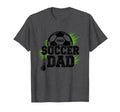 Proud Soccer Dad Whistle Sports Fan T-Shirt - Minimalist Print Men Women