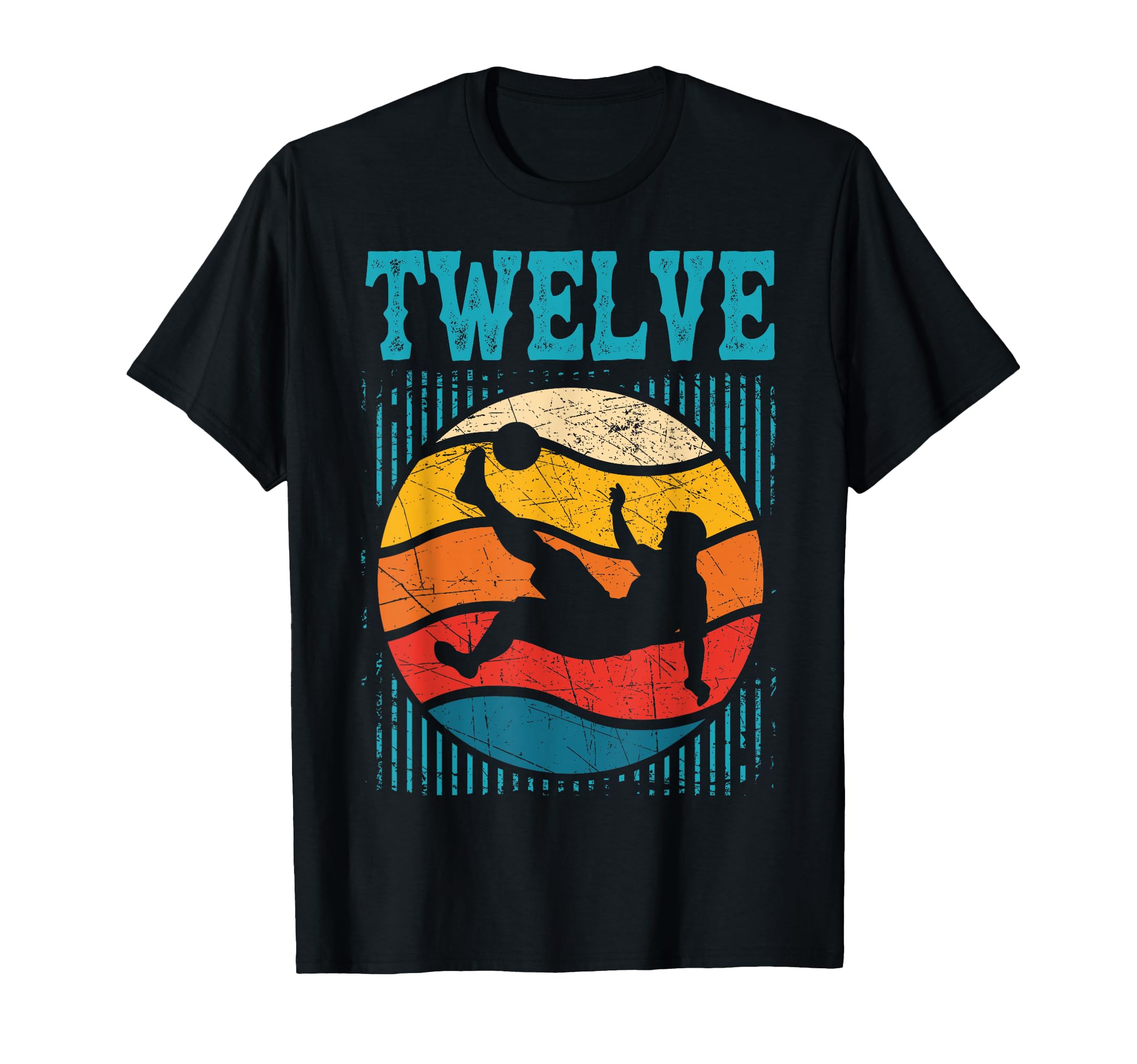 12Th Birthday Soccer 12 Years Old T-Shirt - Trendy Graphic for Adults