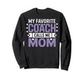 My Favorite Coach Calls Me Mom Soccer Sweatshirt - Graphic Print Men Women