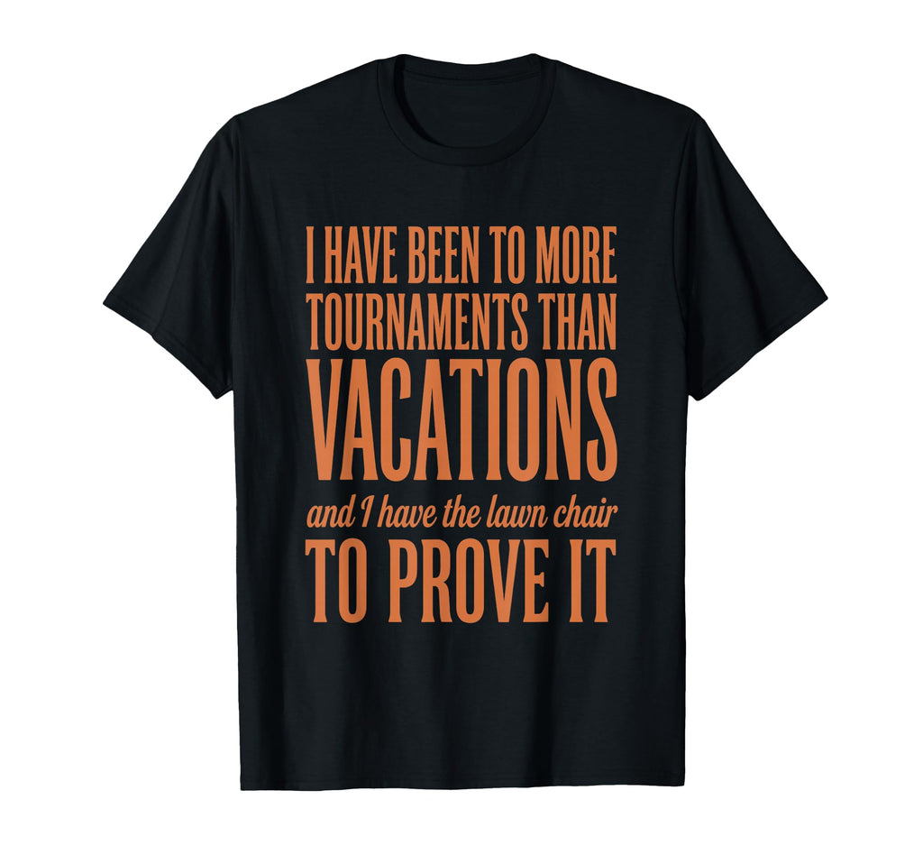 Funny Sports Parent Tournament T-Shirt - Custom Art Print for Adults