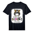 Loud And Proud Soccer Auntie Messy T-Shirt - Custom Art Print for Adults