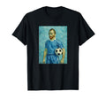 Vincent Shows Football Soccer Love T-Shirt - Minimalist Print for Adults