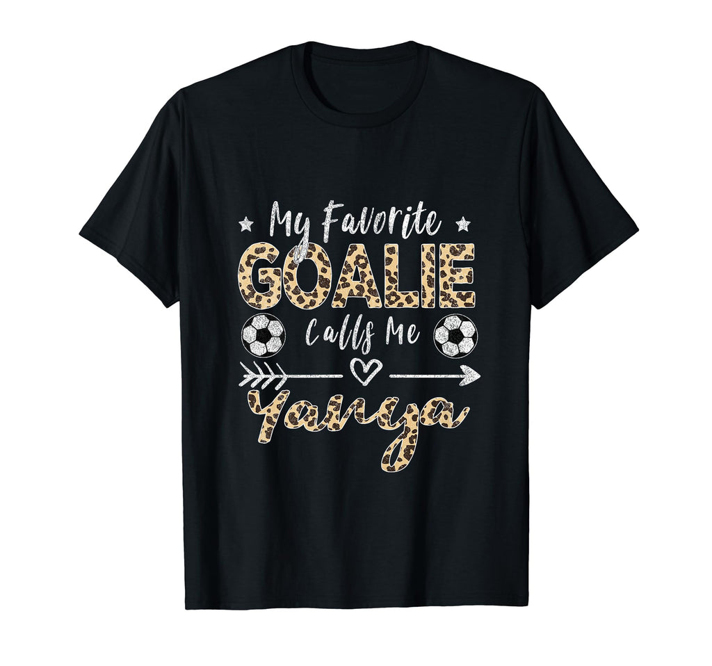 My Favorite Goalie Calls Me Yanya T-Shirt - Trendy Graphic Men Women