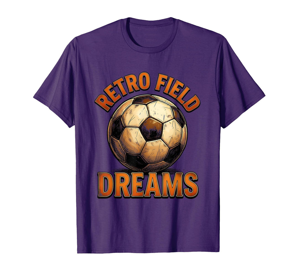 Field Dreams Soccer Ball T-Shirt - Aesthetic Graphic Men Women