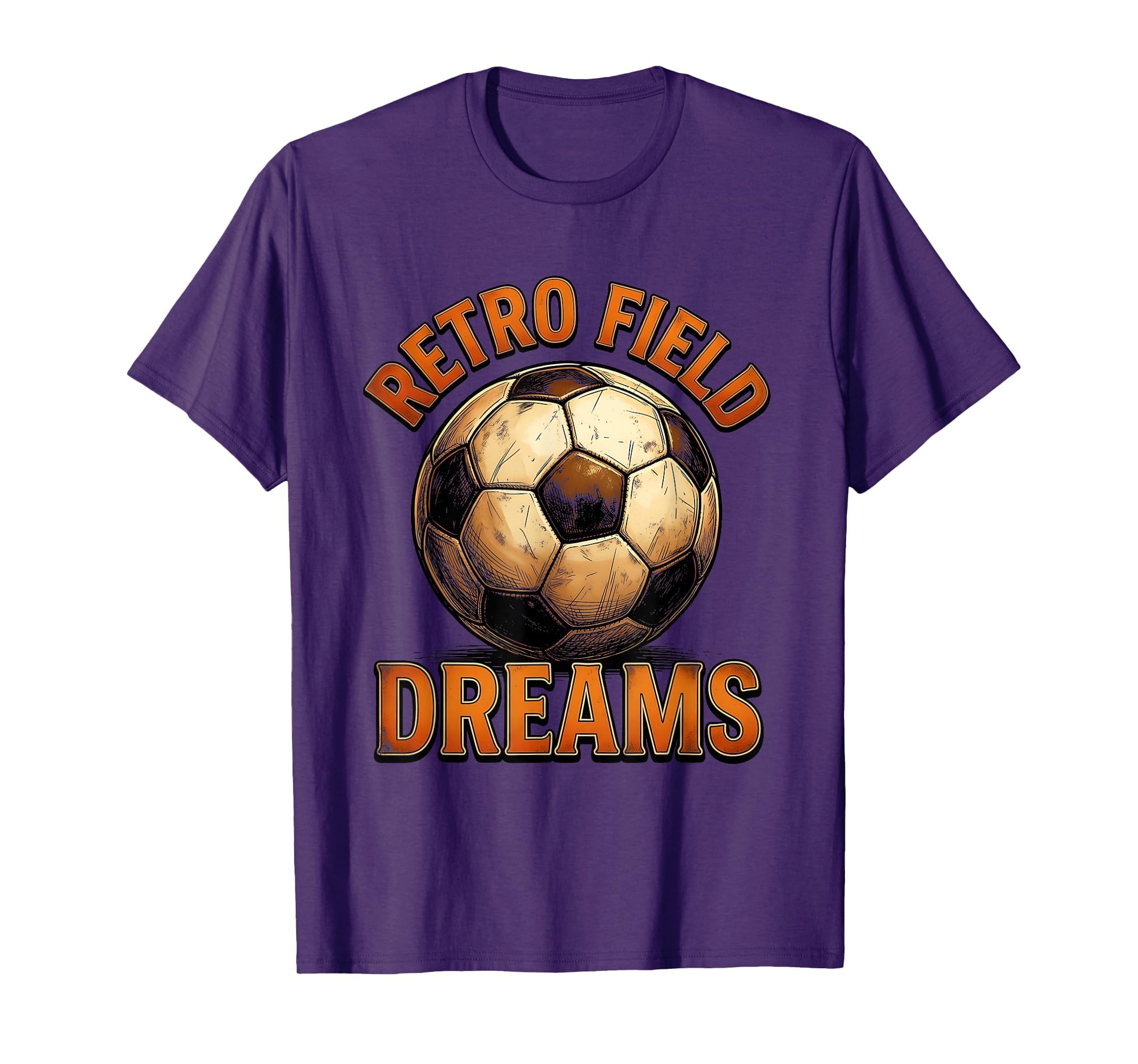 Field Dreams Soccer Ball T-Shirt - Aesthetic Graphic Men Women