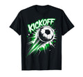 Splash Soccer Football Ball Soccer T-Shirt - Fun Novelty Design Men Women