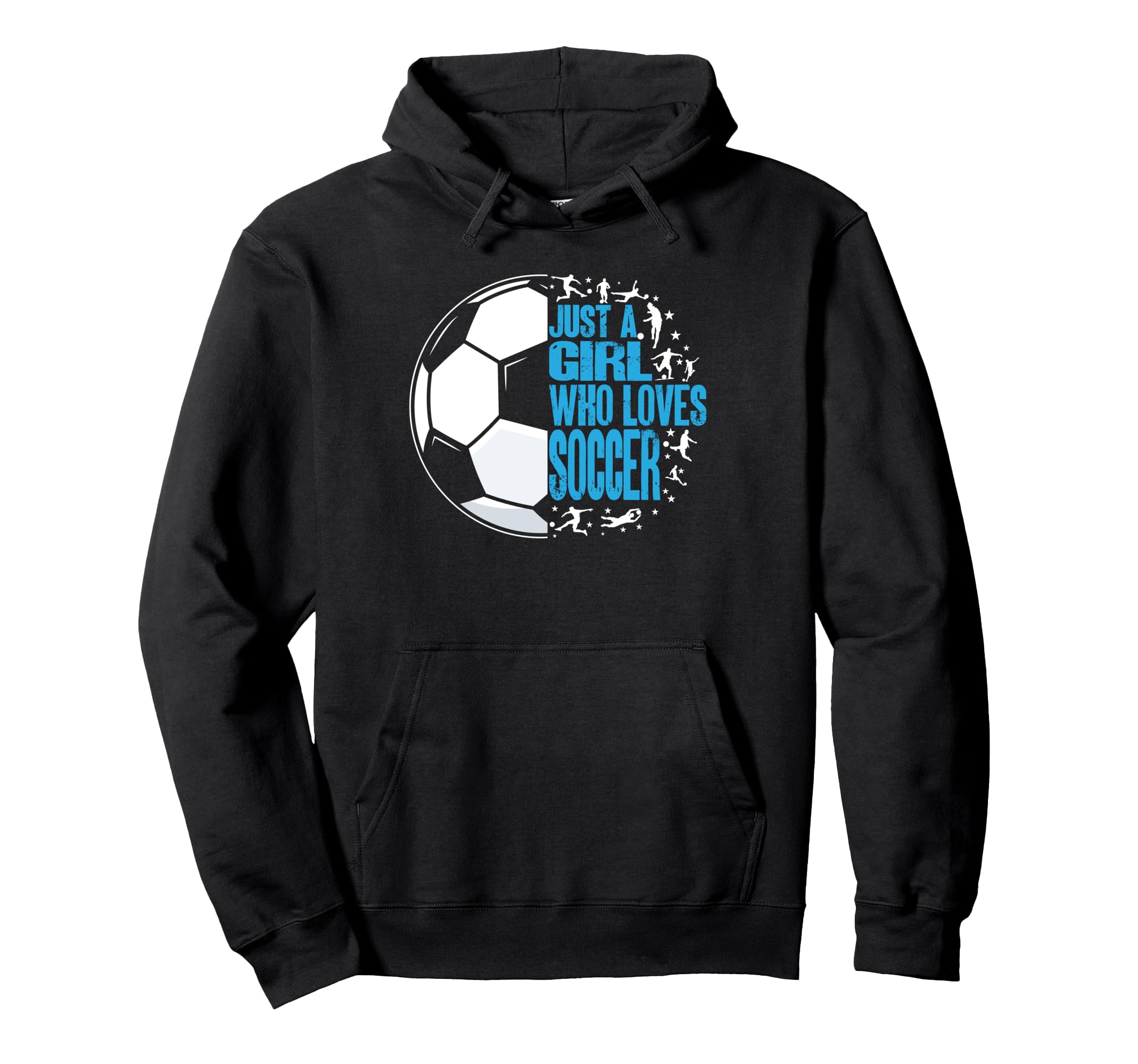 Who Loves Soccer Hoodie - Custom Art Print for Adults