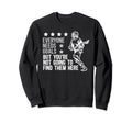 Lacrosse Keeper Funny Lacrosse Sweatshirt - Graphic Print for Adults