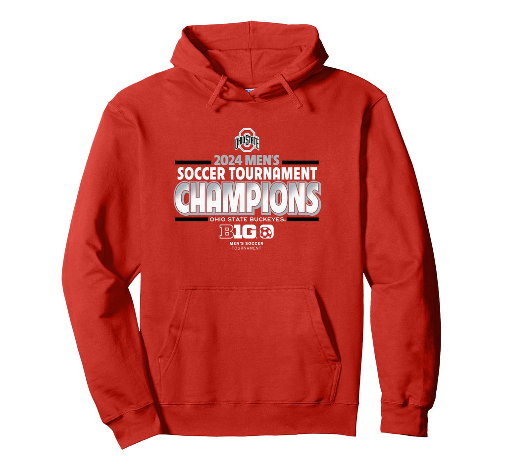 Ohio State Buckeyes Big Ten Champs 2024 Hoodie - Trendy Graphic for Adults