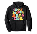 My Soccer Moms Era Game Day Groovy Hoodie - Fun Novelty Design Unisex