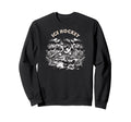 Ice Hockey Goalkeeper Tattoo Puck Sweatshirt - Custom Art Print Unisex