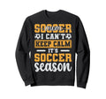 Soccer Mom I Cant Keep Calm Its Sweatshirt - Graphic Print for Adults