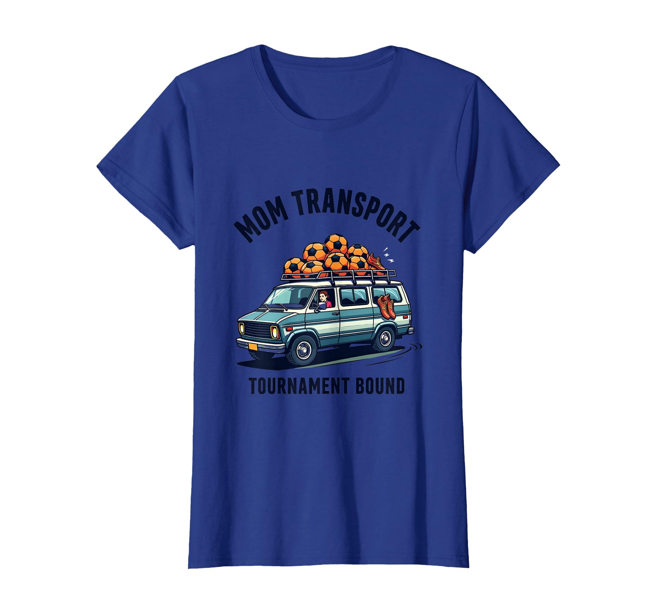 Soccer Mom Transport Tournament Bound T-Shirt - Trendy Graphic Unisex