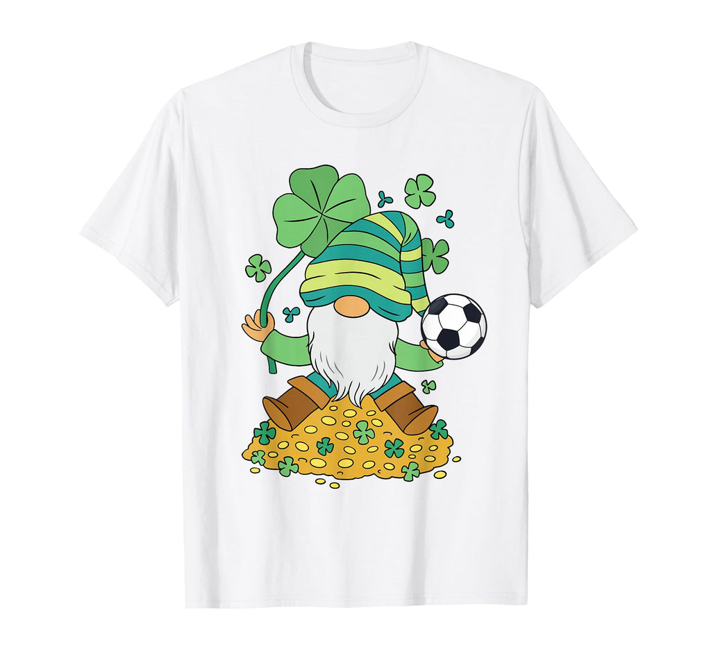 Soccer Gnomes Soccer Player Football T-Shirt - Graphic Print Unisex