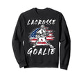 Lacrosse Goalie Lacrosse Player Sweatshirt - Novelty Apparel for Adults