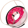 Inflatable Dog Cone Collar with Detachable Enhanced Anti-Licking Shield, Soft Neck Donut Collar for Dogs After Surgery, Adjustable Dog Cone Alternative for Large Medium Small Dogs & Cats