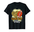 Football Game Vibes Football Leopard T-Shirt - Streetwear Style Unisex
