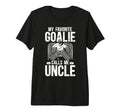 Mens Proud Ice Hockey Goalie Uncle T-Shirt - Aesthetic Graphic Unisex