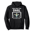Sorry About Your Goal Funny Soccer Hoodie - Minimalist Print Unisex