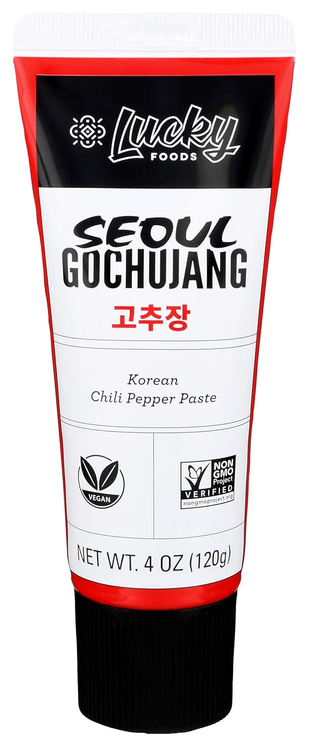 Seoul Gochujang Chili Paste, 04 oz (Pack of 10) - Korean Fermented Condiment