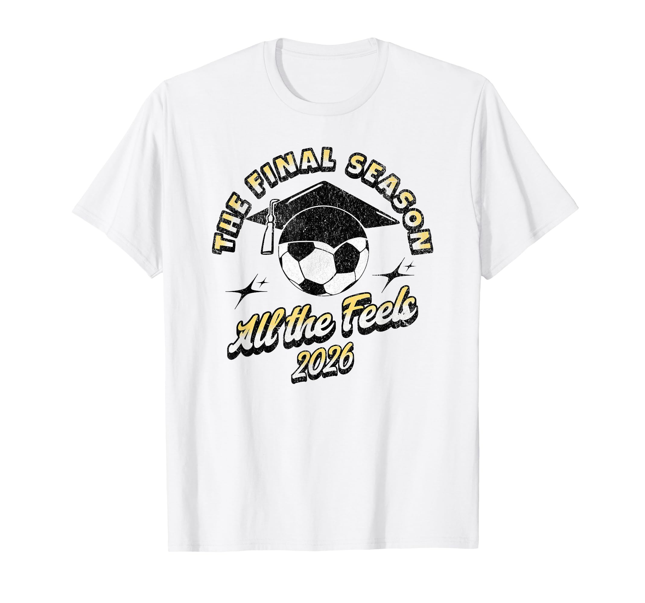 Soccer Senior Final Season 2026 T-Shirt - Minimalist Print Unisex