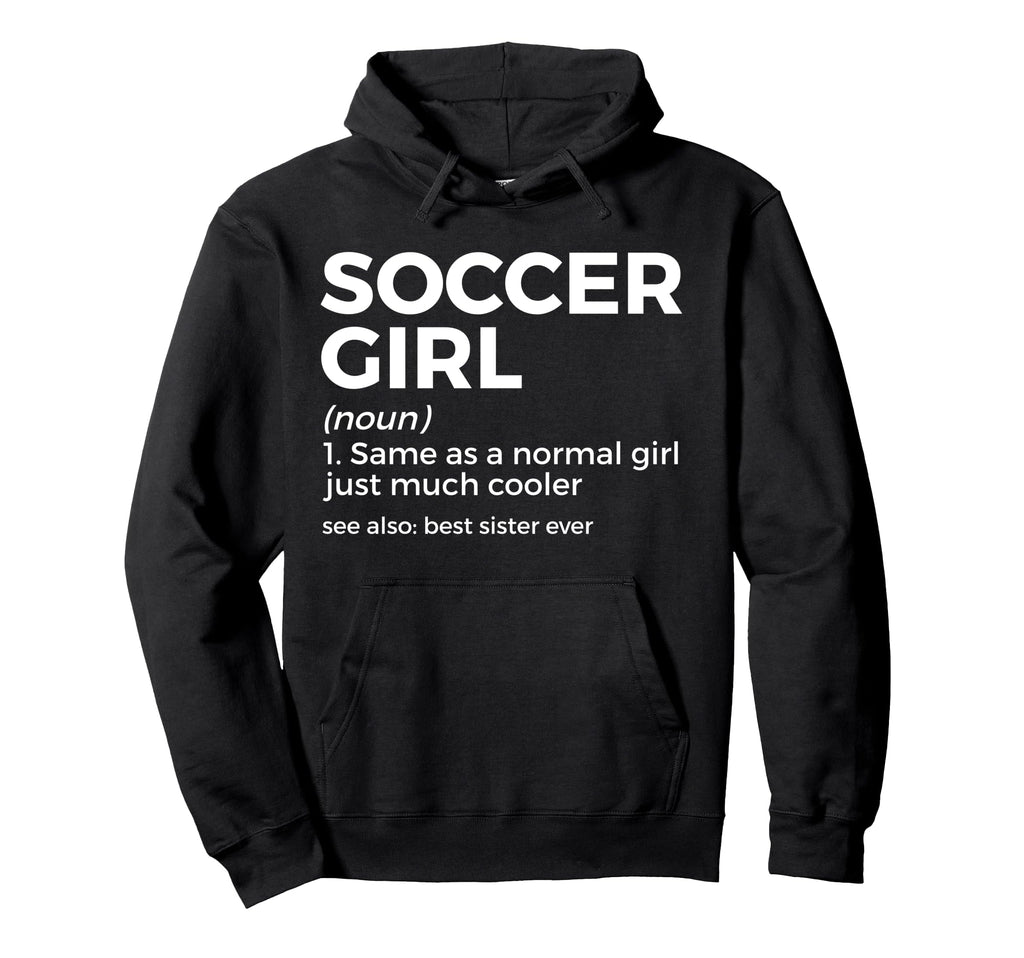 Funny Soccer Definition Womens Soccer Player Hoodie - Graphic Print Unisex