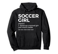 Funny Soccer Definition Womens Soccer Player Hoodie - Graphic Print Unisex