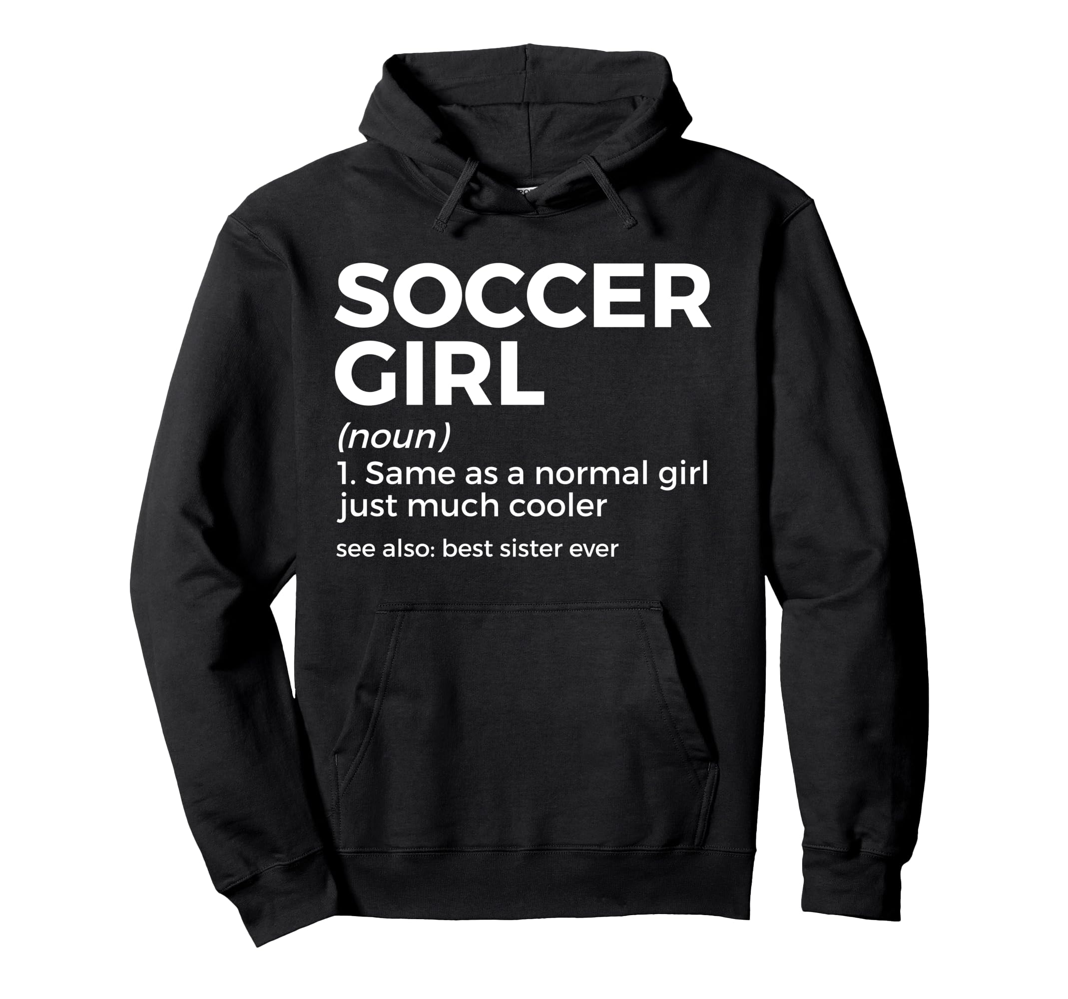 Funny Soccer Definition Womens Soccer Player Hoodie - Graphic Print Unisex