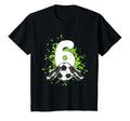 6 Year Old Soccer Birthday Party T-Shirt - Casual Everyday Wear for Adults