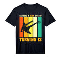 Happy 12Th Birthday 12 Year Old T-Shirt - Fun Novelty Design for Adults