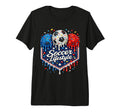 Soccer Lifestyle Drip Ice Cream T-Shirt - Fun Novelty Design Unisex