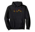 Spain Heartbeat Ekg Pulse Spanish Hoodie - Casual Everyday Wear Men Women