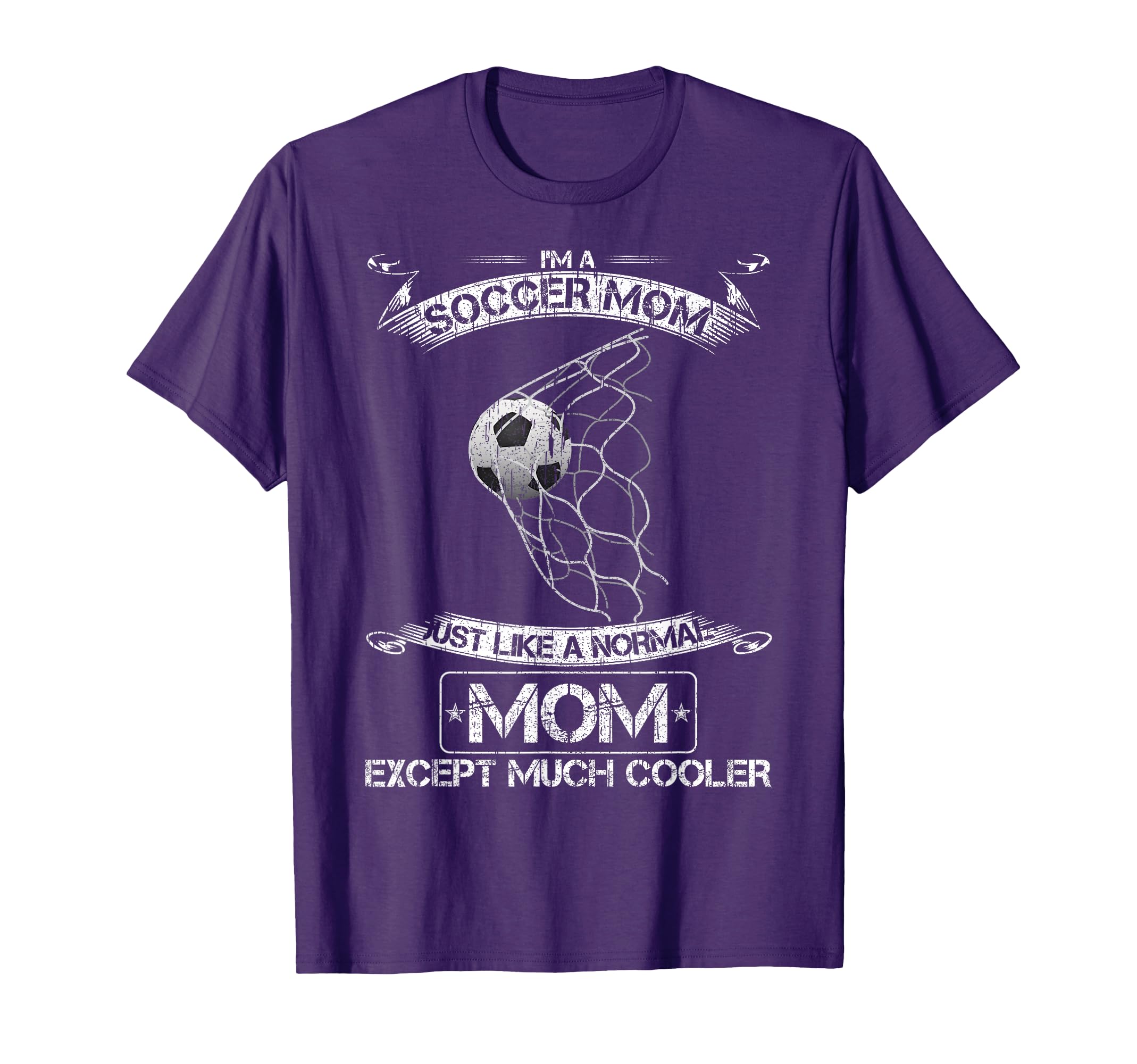 Im Soccer Mom Just Like Normal Mom T-Shirt - Minimalist Print Unisex