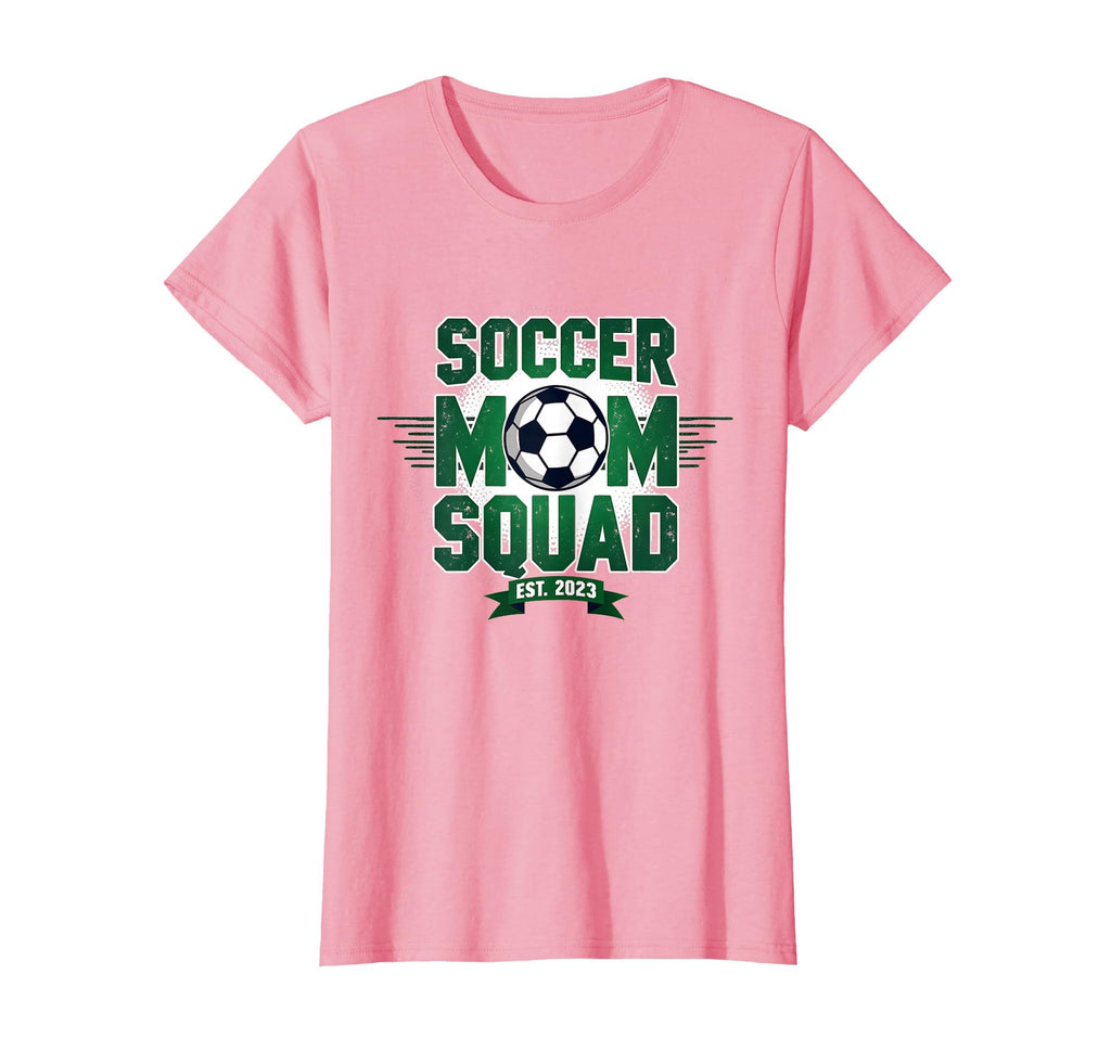 Soccer Mom Squad Flag Football Sweatshirt - Aesthetic Graphic for Adults