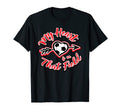 My Heart Is That Field Soccer Mom T-Shirt - Custom Art Print Unisex