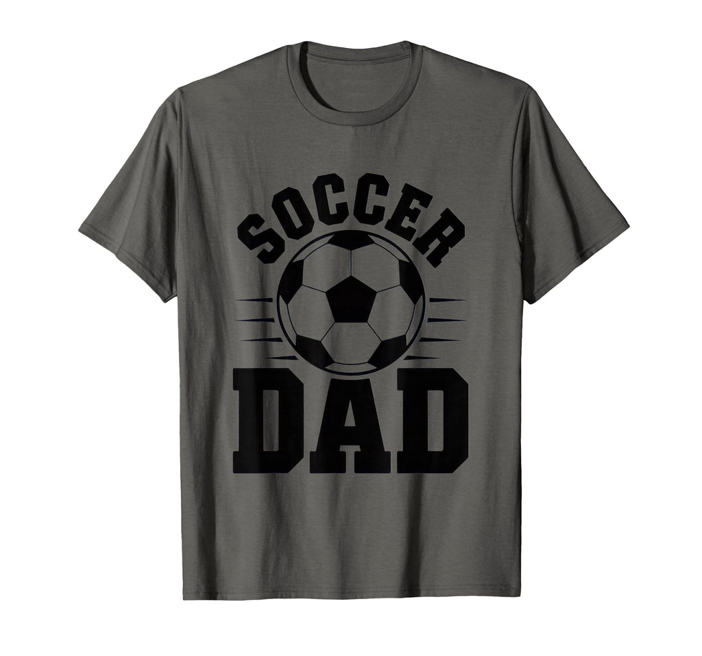Soccer Dad Enthusiast Proud Sporty T-Shirt - Custom Art Print Men Women
