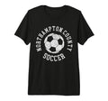 Northampton County Soccer Distressed T-Shirt - Novelty Apparel Men Women