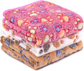 3 Pcs Washable Guinea Pig Blankets Absorbent Small Animal Fleece Bedding Cage Liners Reusable Pet Pee Pad Sleep Mat Pad Cover for Hamster Ferret Rabbit Chinchilla Hedgehog (Multi, Muitisize)