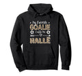 My Favorite Goalie Calls Me Hall Hoodie - Casual Everyday Wear Men Women