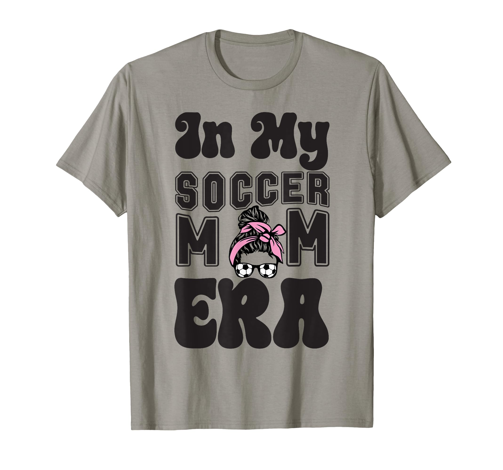 Womens My Soccer Mom Era Moms T-Shirt - Aesthetic Graphic for Adults