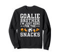 Funny Soccer Goalie Brother Sweatshirt - Streetwear Style for Adults