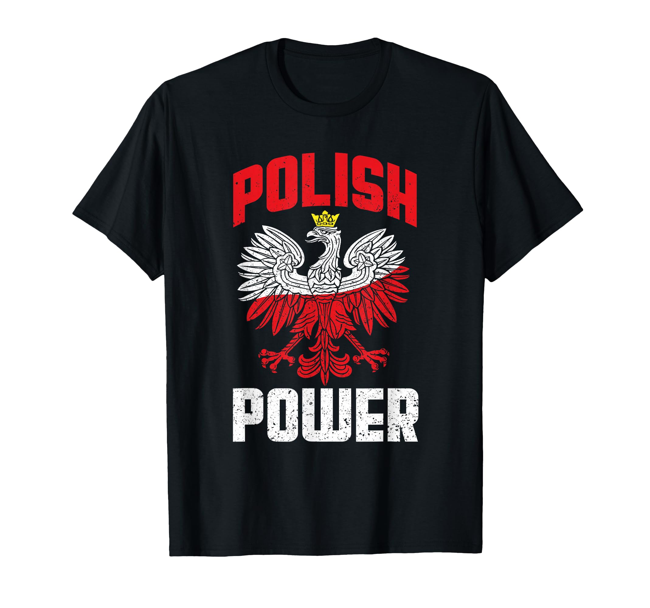 Polish Power Poland Flag Polska T-Shirt - Trendy Graphic for Adults