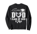 Senior Dad Class 2026 Graduate Soccer Sweatshirt - Trendy Graphic Unisex